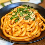Creamy Gochujang Udon Noodles