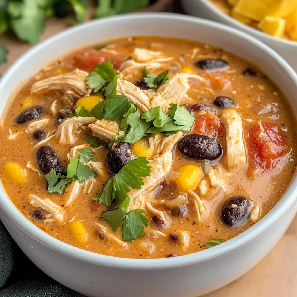 Crock pot cream cheese chicken chili recipe