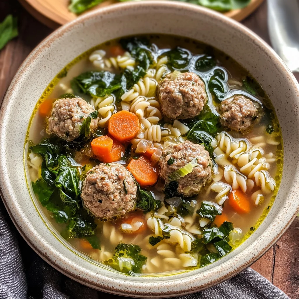Easy Italian Wedding Soup Recipe