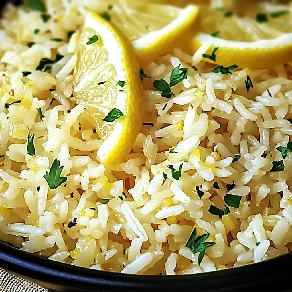 Flavorful Greek Lemon Rice: An Incredible 7-Step Recipe
