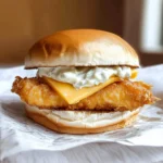 Fried Cod Fish Sandwich (Filet-O-Fish Inspired)