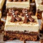 Gingerbread Cheesecake Bars