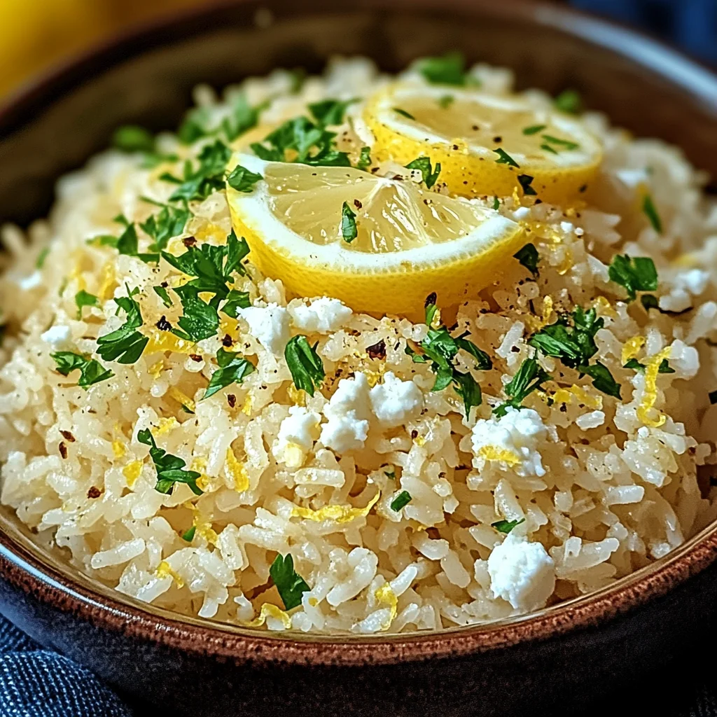 Greek Lemon Rice: An Authentic, Easy, and Delicious Mediterranean Side Dish
