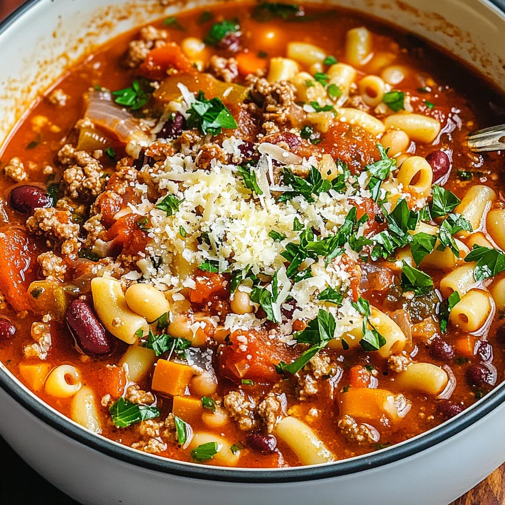 Italian Pasta Fagioli Recipe
