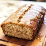 Maple Glazed Banana Bread