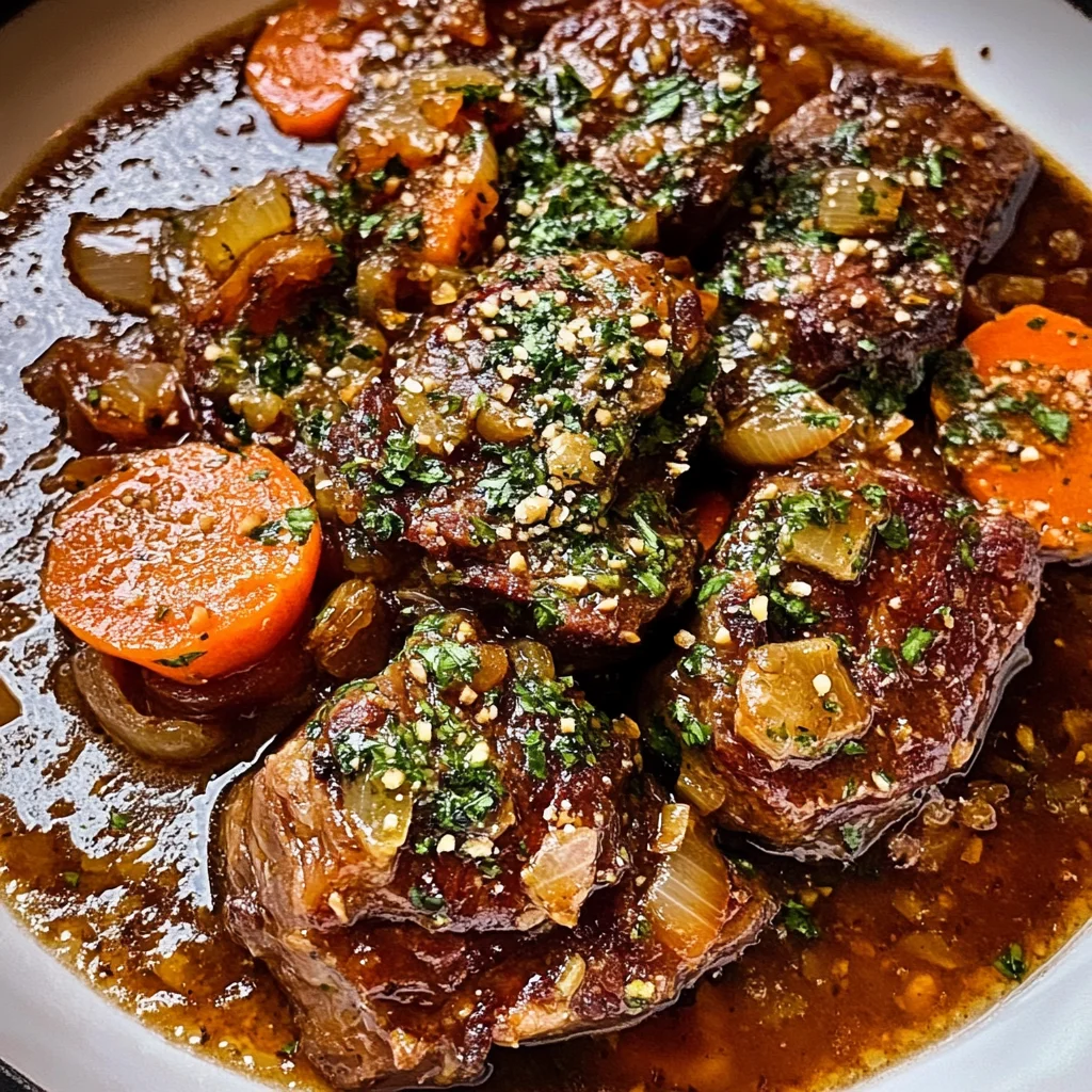 Melt-in-Your-Mouth Slowly Braised Beef Osso Buco Delight