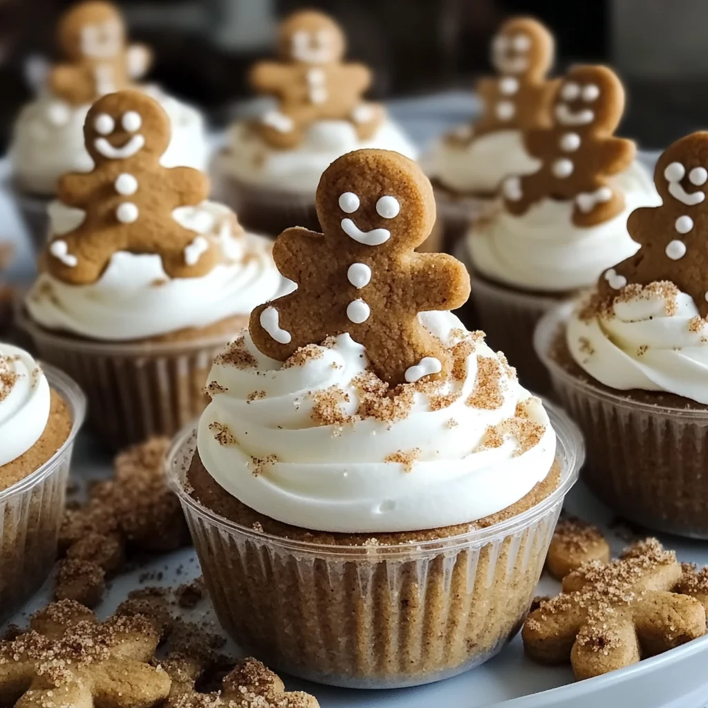 No-Bake Gingerbread Cheesecake Cups Recipe
