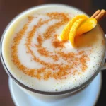 Orange Cinnamon Milk Tea