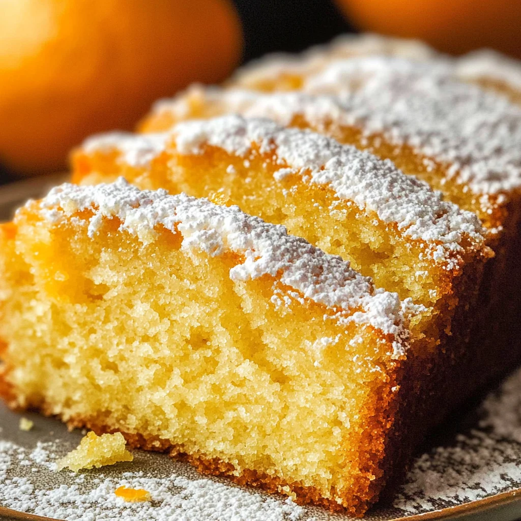 Orange Loaf Cake