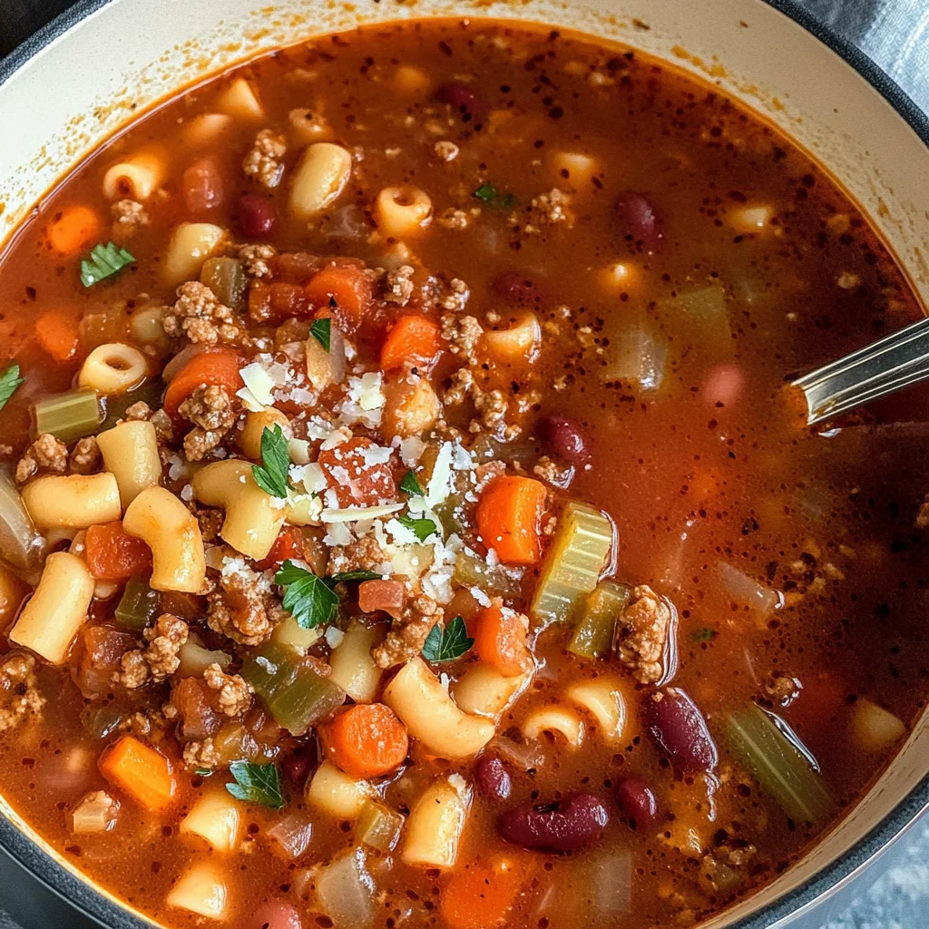 Pasta Fagioli Soup Recipe