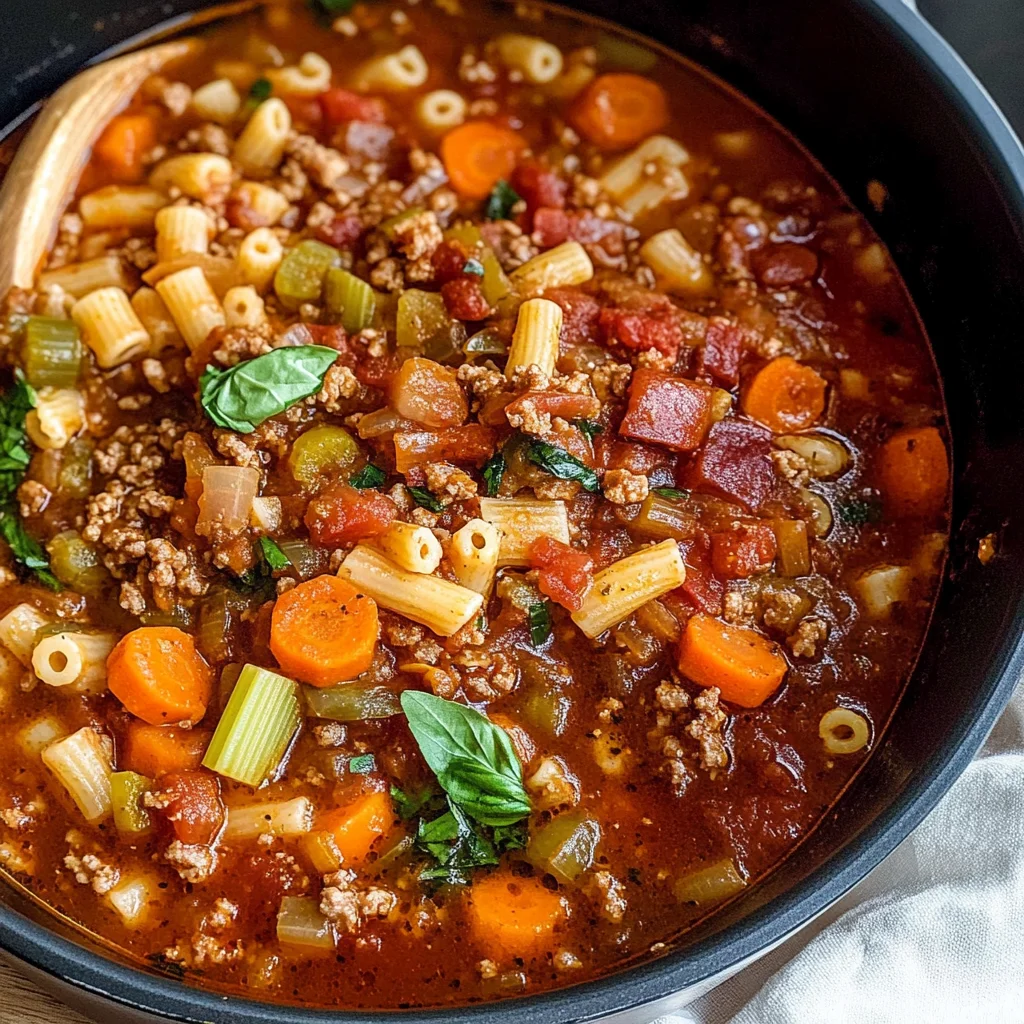 Pasta e Fagioli Soup Recipe
