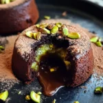 Pistachio Chocolate Lava Cakes Recipe