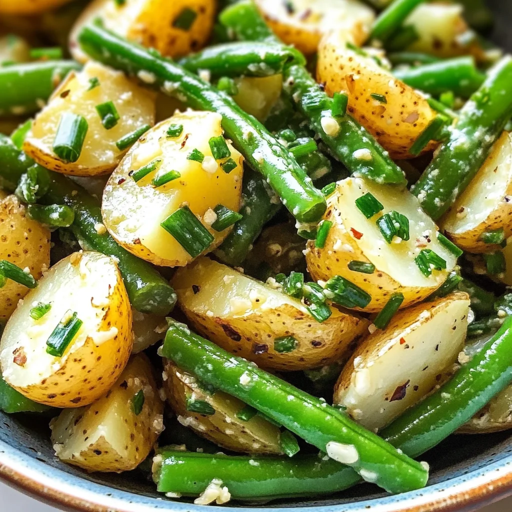 Quick Green Bean Potato Salad