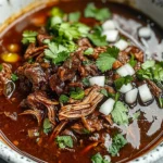 Savory Mexican Birria Crockpot Recipe Easy Delicious
