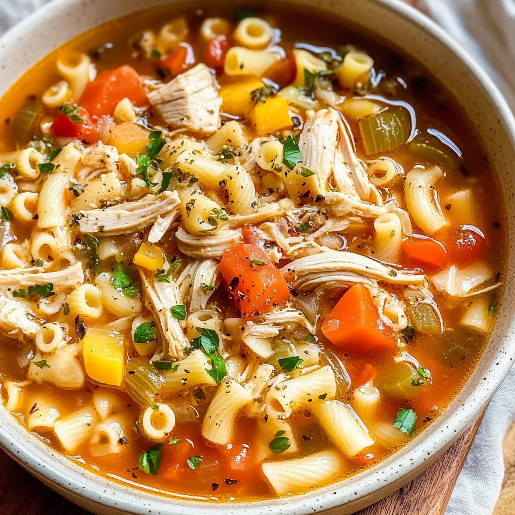 Sicilian Chicken Soup