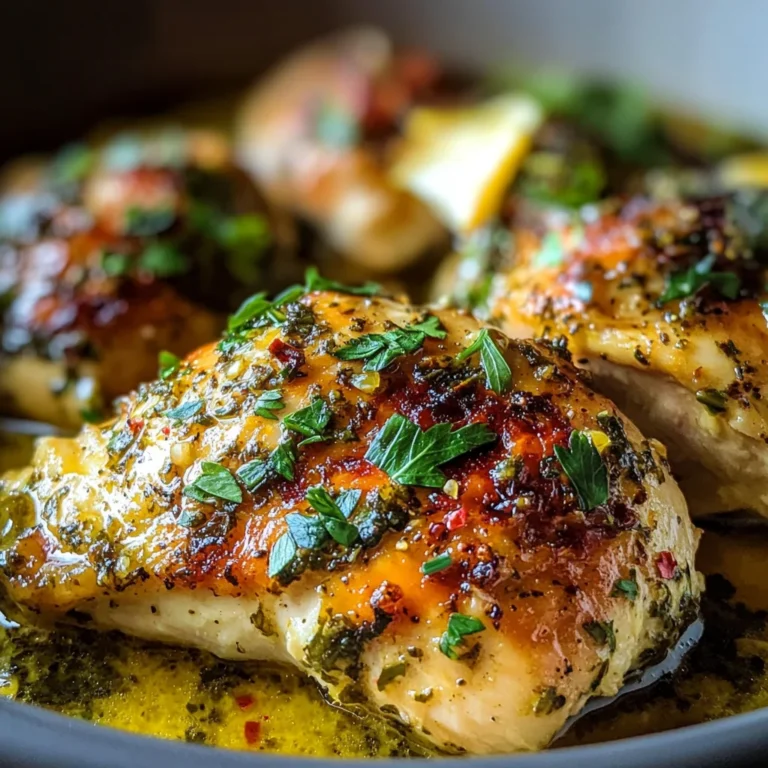 Slow Cooker Garlic Butter Chicken