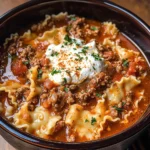 Slow Cooker Lasagna Soup