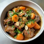Slow Cooker Moroccan Lamb Tagine with Apricots