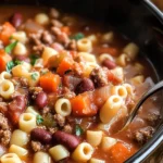 Slow Cooker Pasta e Fagioli