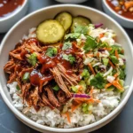 Slow Cooker Pulled beef Bowls Recipe