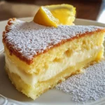 The Best Lemon Custard Cake