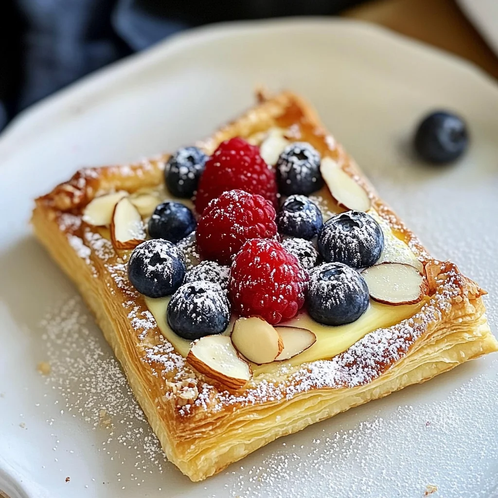 Berry Custard Pastry with Italian Crema Pasticcera