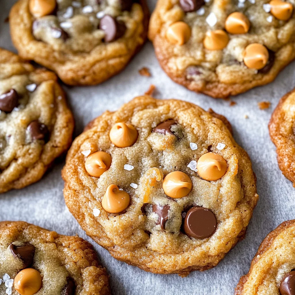 Best Ever Butterscotch Chocolate Chip Cookies (with Sea Salt)