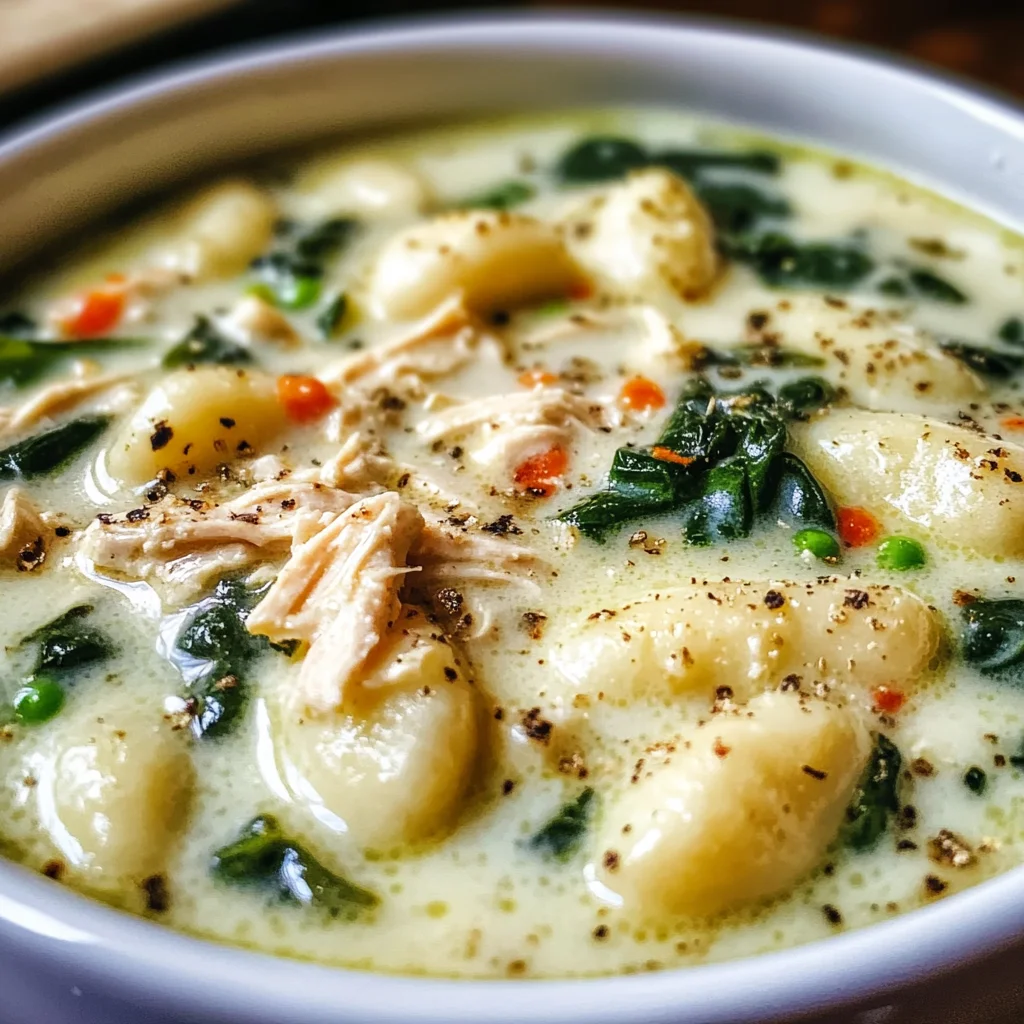 Better Than Olive Garden Chicken Gnocchi Soup