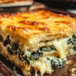 Cheesy Italian Spinach Bake