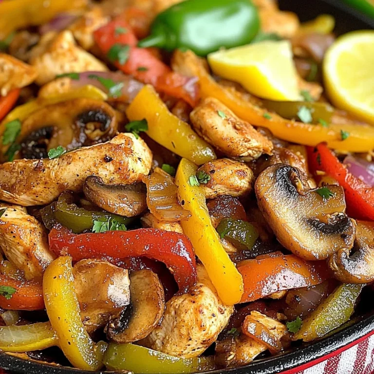 Chicken Fajitas Recipe