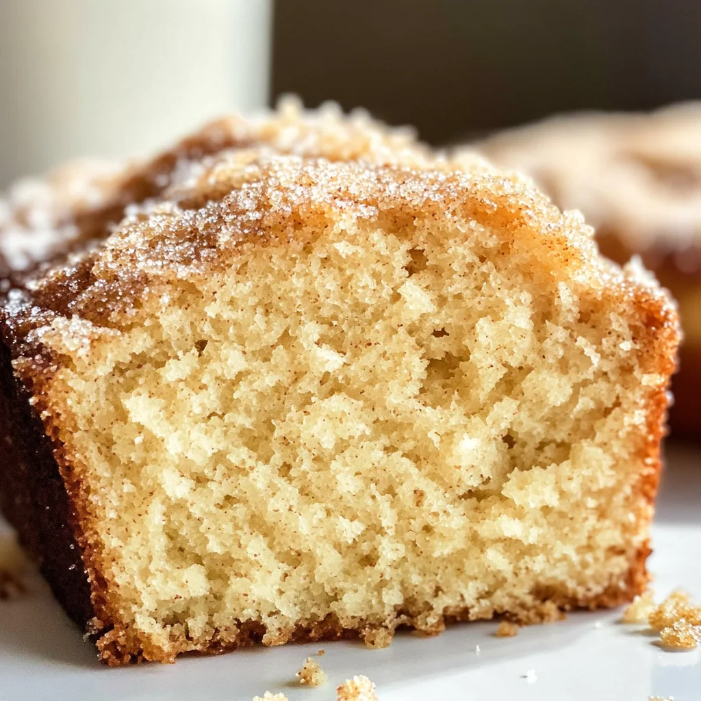 Cinnamon Sugar Donut Bread