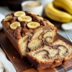 Cinnamon Swirled Banana Bread