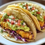 Crispy Baja Fish Tacos with Avocado Crema (30-Minutes)