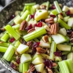 Delicious Harvest Celery Salad with Sweet Glazed Pecans