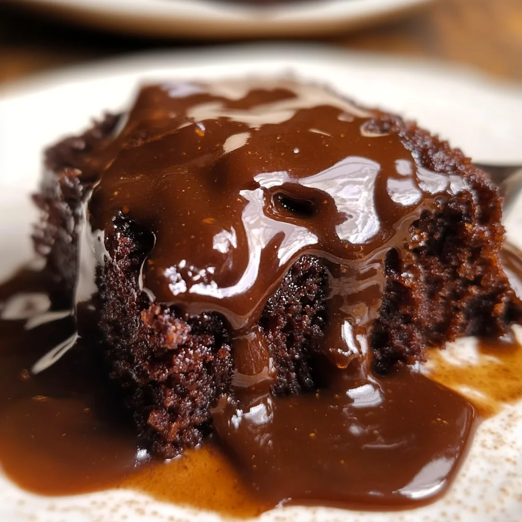 Easy Chocolate Sticky Toffee Pudding Recipe