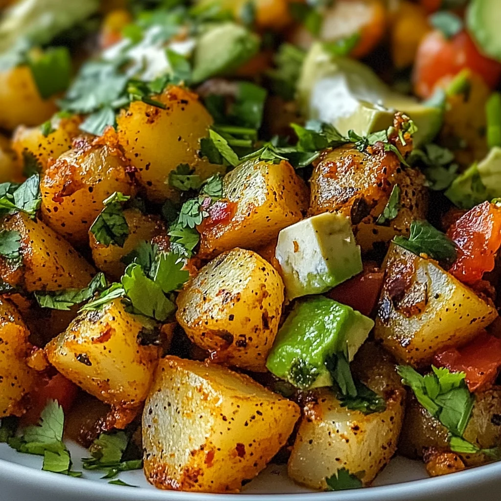 Fiery Mexican Potatoes Spicy FlavorPacked Delight
