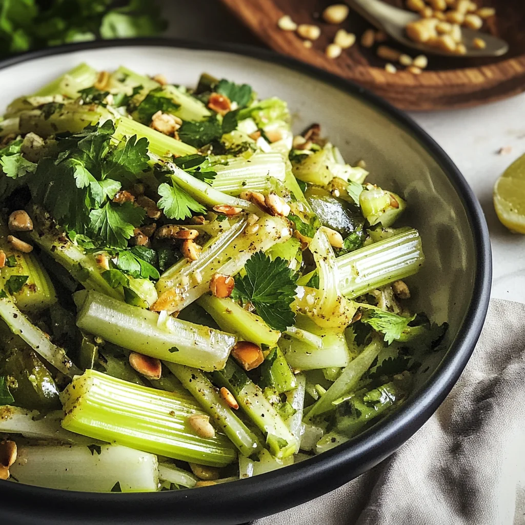 Ginger Celery Salad