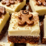 Gingerbread Cheesecake Bars