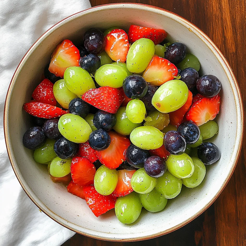 Honey Lime Fruit Salad