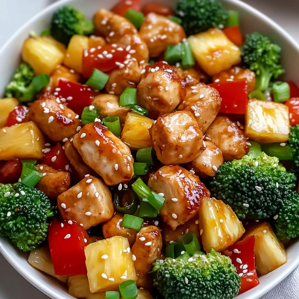 Juicy Pineapple Teriyaki Chicken