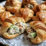 Mini Chicken Salad Croissant Sandwiches