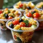 Pasta Salad Cups Recipe