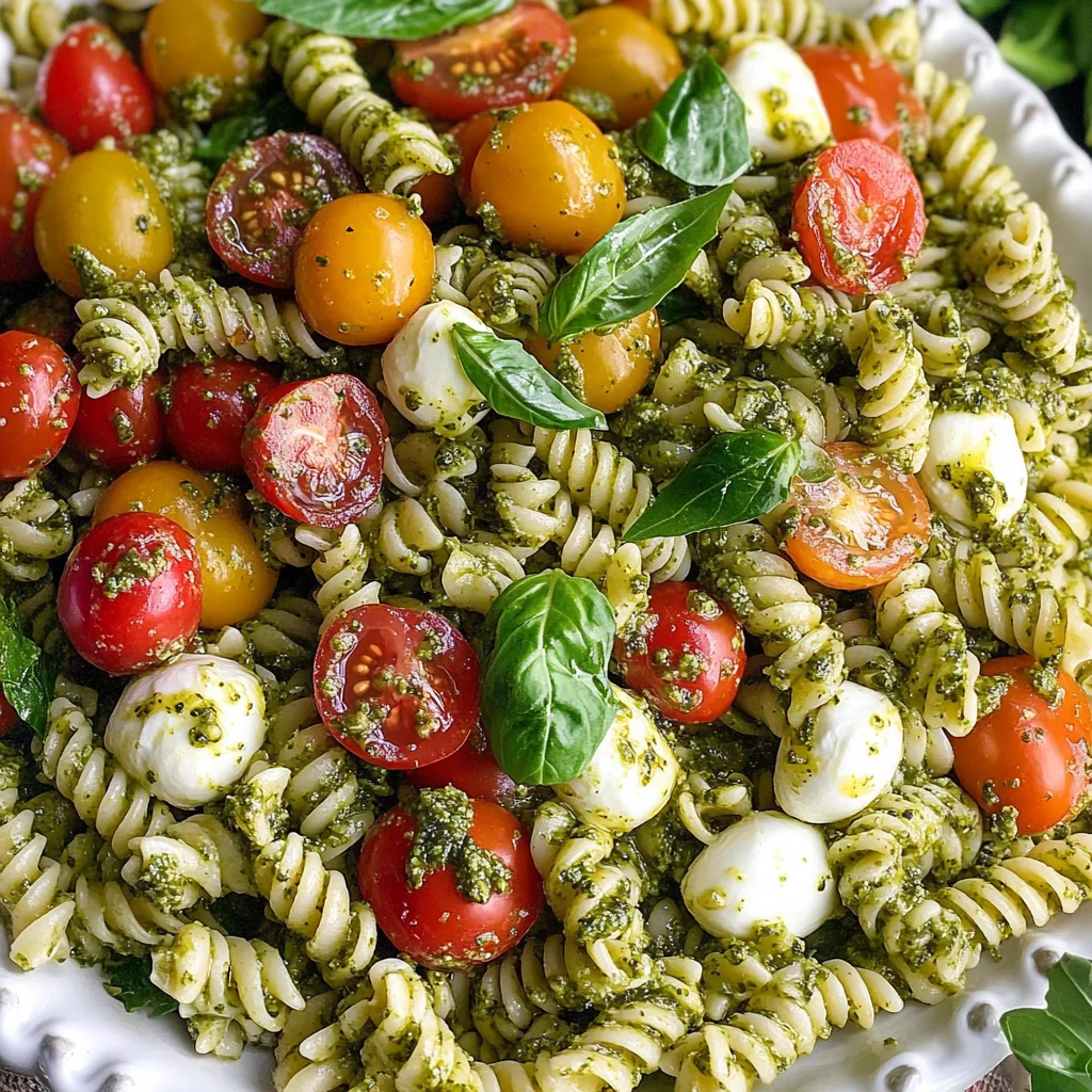 Pesto Pasta Salad Recipe