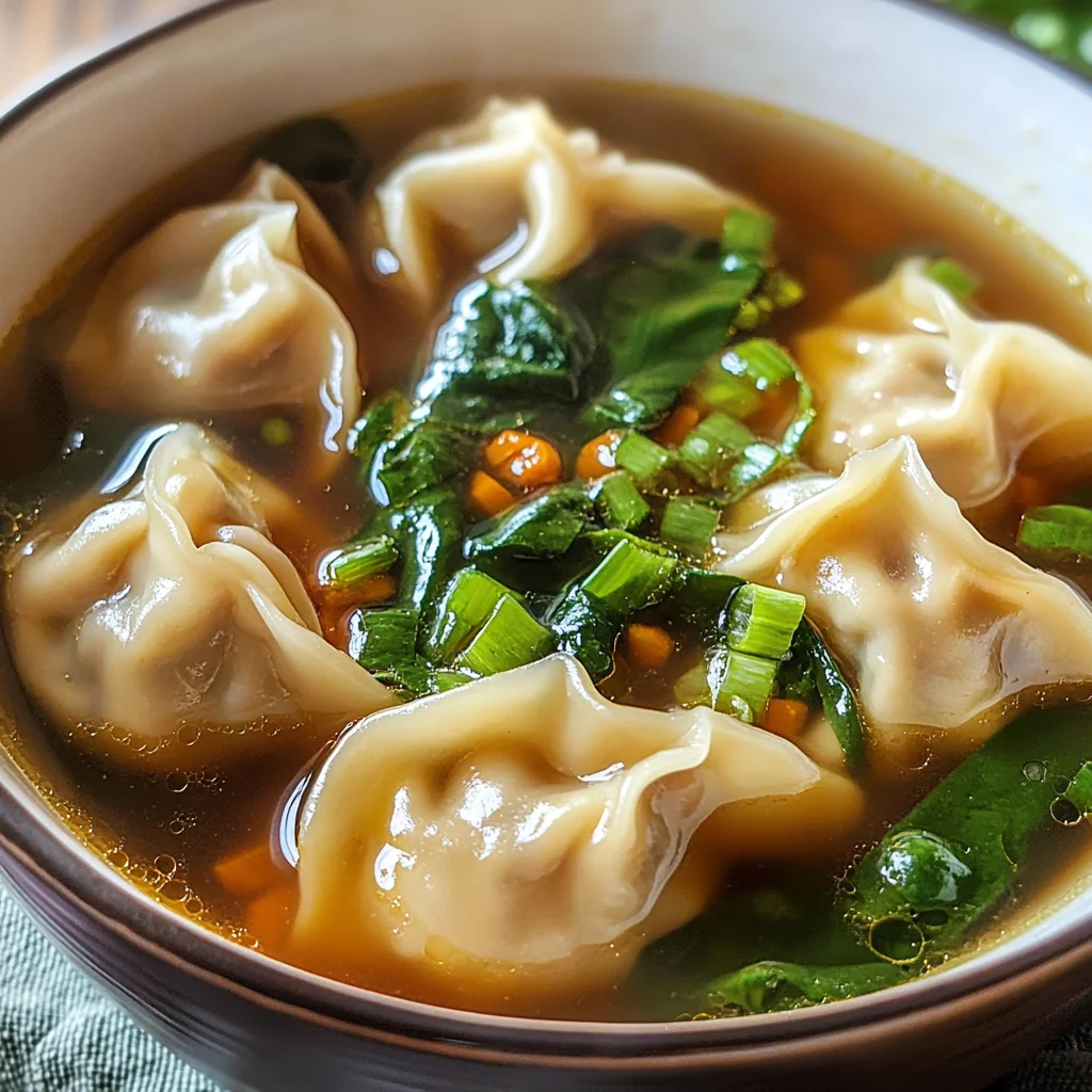 Potsticker Soup: A Comforting Delight