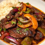 Puerto Rican Pepper Steak
