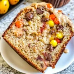 Reese's Pieces Peanut Butter Banana Bread