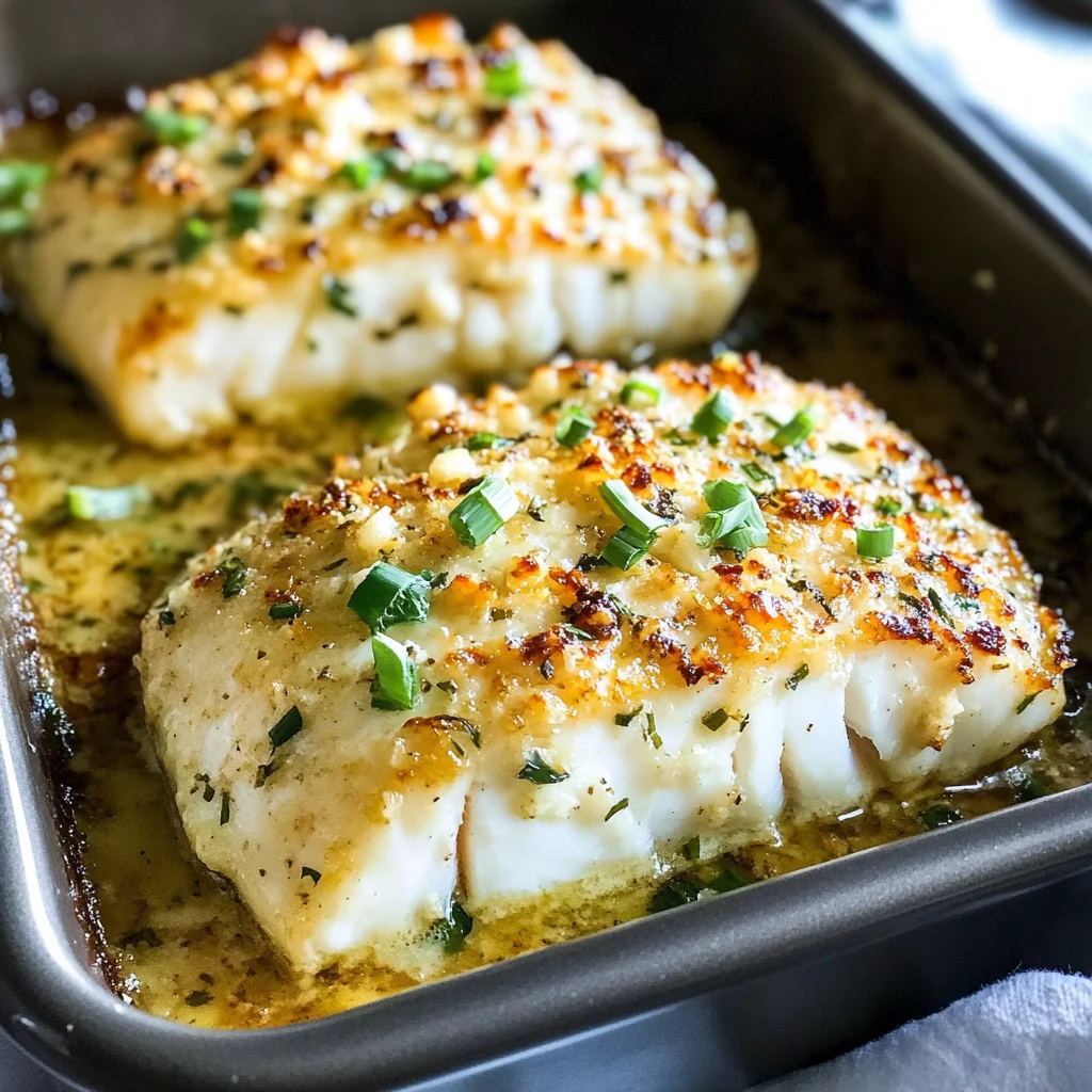 Savory Garlic Parmesan Baked Halibut That'll Wow You