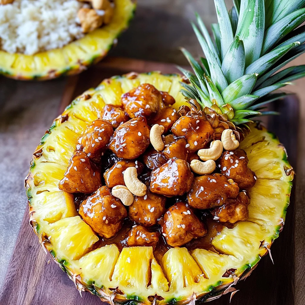 Sticky Pineapple Chicken