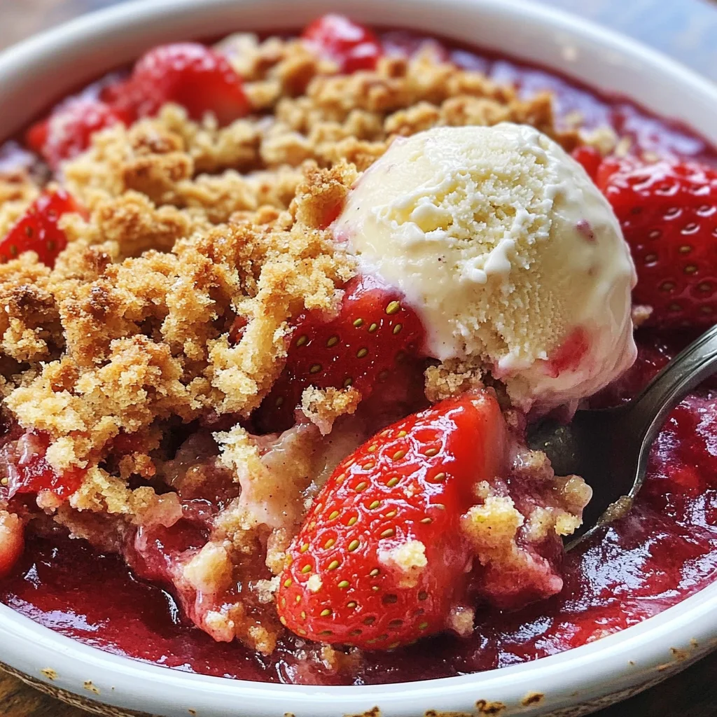 Strawberry Crisp Recipe