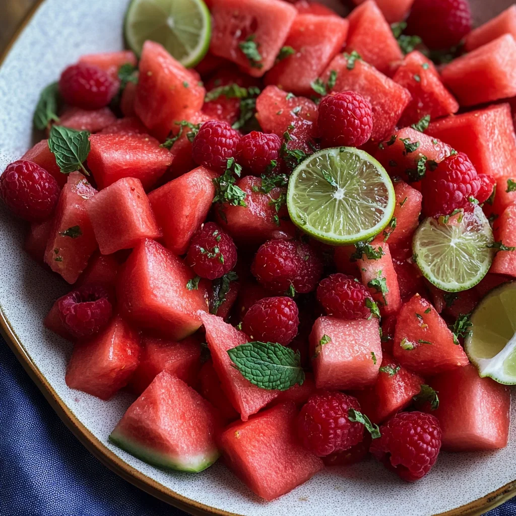 Watermelon Fruit Salad